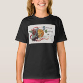 ウィッチのキス : ハロウィンのジャック・オ・ランタン Tシャツ (正面)