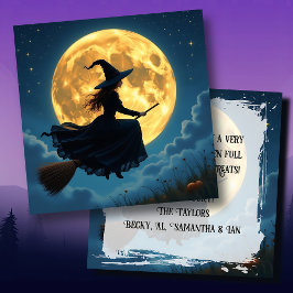 ウィッチのハロウィンおめでとうございます | 魔女 カード