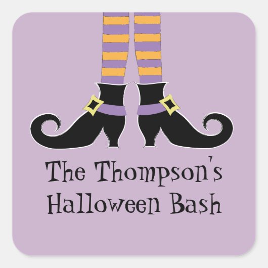 ウィッチの靴 スクエアシール (正面)