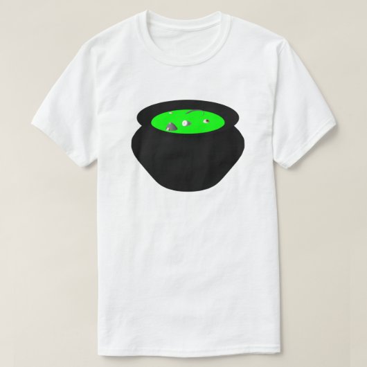 ウィッチの魔法の壺Tシャツ Tシャツ (デザイン正面)