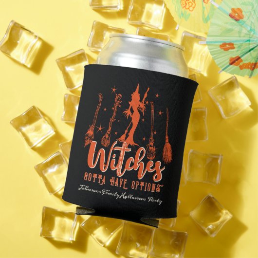 ウィッチはオプションを持つ必要がある魔法ブルームハロウィーン 缶クーラー (インサイチュ 夏)
