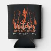 ウィッチはオプションを持つ必要がある魔法ブルームハロウィーン 缶クーラー (裏面)