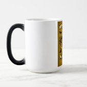 ウィッチは私のビスケットのハロウィーンドグデザインを持っている方が良い モーフィングマグカップ (左)