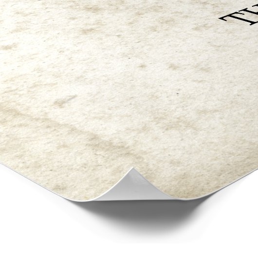 ウィッチアンティークハロウィンウィッチオンブルーム ポスター (角)