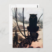 ウィッチインキャット型枠 ポストカード (正面/裏面)