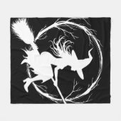 ウィッチインフライトフリースブランケット フリースブランケット (正面(横))