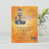 ウィッチウォーターカラーハロウィーンバチェロレッテ 招待状 (スタンド正面)