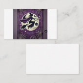 ウィッチエレガントカード🌙ハロウィーン限定スタイル 名刺 (正面/裏面)