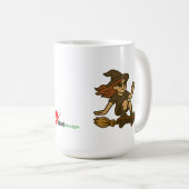 "ウィッチオンホイールブルームスケートスタイル コーヒーマグカップ (正面右)