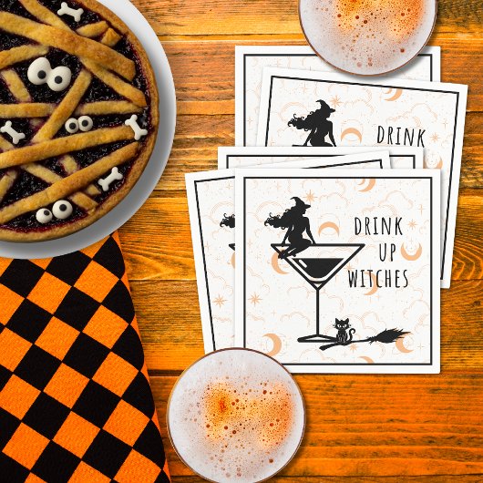 ウィッチカクテルナプキンを飲む スタンダードカクテルナプキン