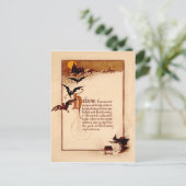 ウィッチカルドロンこうもりフルムーン ポストカード (スタンド正面)