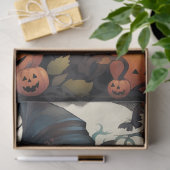 ウィッチガール2ハロウィーンデカップージ紙 薄葉紙 (ギフト)