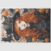 ウィッチガール3ハロウィーンデカップージ紙 薄葉紙 (正面)