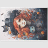 ウィッチガール4ハロウィーンデカップージ紙 薄葉紙 (正面)