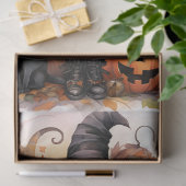 ウィッチガール6ハロウィーンデカップージ紙 薄葉紙 (ギフト)