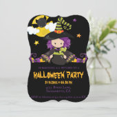 ウィッチキッズハロウィンブロックパーティー 招待状 (スタンド正面)