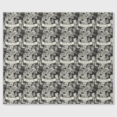 ウィッチクラフトタロットカードアビクトリアンポセカリースタイル ラッピングペーパー (フラット)