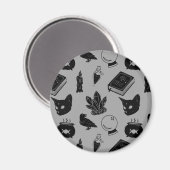 ウィッチクラフトパターンI マグネット (正面/裏面)