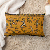 ウィッチクラフト儀式デザインルンバー装飾用クッション ランバークッション (ブランケット)