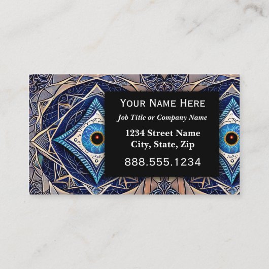 ウィッチクラフト魔法ミスティックプロフェッショナルエグゼクティブ 名刺 (裏面)