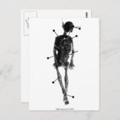 ウィッチクラフト：スケルトンウィッチドール ポストカード (正面/裏面)