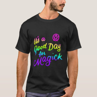 ウィッチクラフト マジック セリフ ウィッカ 魔法使い 魔術 Tシャツ