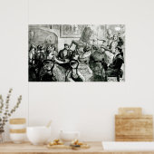 ウィッチクラフト， 1871 ポスター (キッチン)