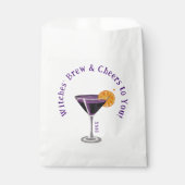 ウィッチクールズナイトアウトパープルドリンクカクテル応援 フェイバーバッグ (正面)