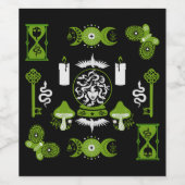 ウィッチコア美学デコル ワインラベル (シングルラベル)