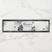 ウィッチコールドロンベビーが赤ちゃんシャワーを醸造している ペットボトルラベル (シングルラベル)