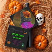 ウィッチコーヴェンハロウィーンバッシュパーティー 招待状