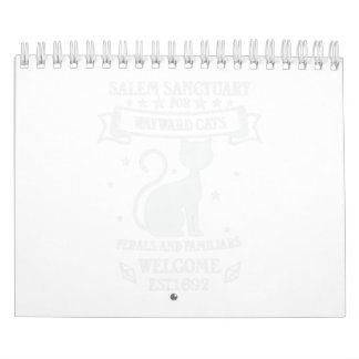 ウィッチサレム保護区Wayward Black Cats 1692. カレンダー