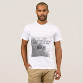 ウィッチシャツサレムヒストリカル引用文 Tシャツ (正面フル)