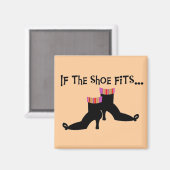 ウィッチシューズTシャツ&ギフト マグネット (正面/裏面)