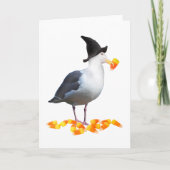 ウィッチシーガルハロウィーンカード カード (正面)