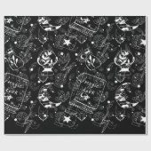 ウィッチスタイルウィッチクラフトウィッカ ラッピングペーパー (フラット)