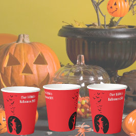 ウィッチズのみハローウィンパーティ紙カップ 紙コップ