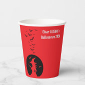 ウィッチズのみハローウィンパーティ紙カップ 紙コップ (正面)