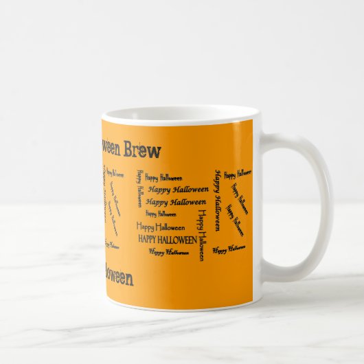 ウィッチズのウォーロックハロウィーンの醸造色のデザイン マグカップ (右)