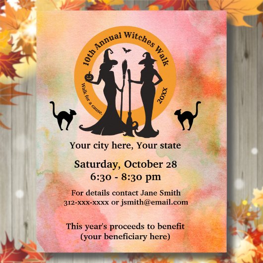 ウィッチズウォークイベントプロモーション ポスター