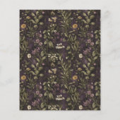 ウィッチズガーデントワイライトスクラップブック紙 – 神秘的 (裏面)