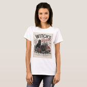 ウィッチズガーデン・ハロウィーン・レトロ Tシャツ (正面フル)