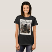 ウィッチズガーデン・ハロウィーン・レトロ Tシャツ (正面フル)