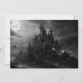 ウィッチズキャッスルハローウィンパーティ招待状 招待状 (裏面)