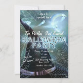 ウィッチズゴーストナイトハローウィンパーティ招待状 招待状 (正面)