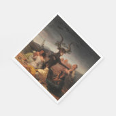 ウィッチズサブバスバイフランシスコデゴヤ スタンダードランチョンナプキン (角)