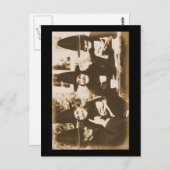 ウィッチズティーパーティーセピア ポストカード (正面/裏面)