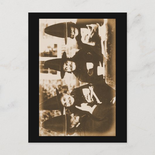 ウィッチズティーパーティーセピア ポストカード (正面)