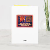 ウィッチズティーパーティーハロウィン誕生日 カード (裏面)