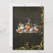 ウィッチズティーパーティー 招待状 (裏面)